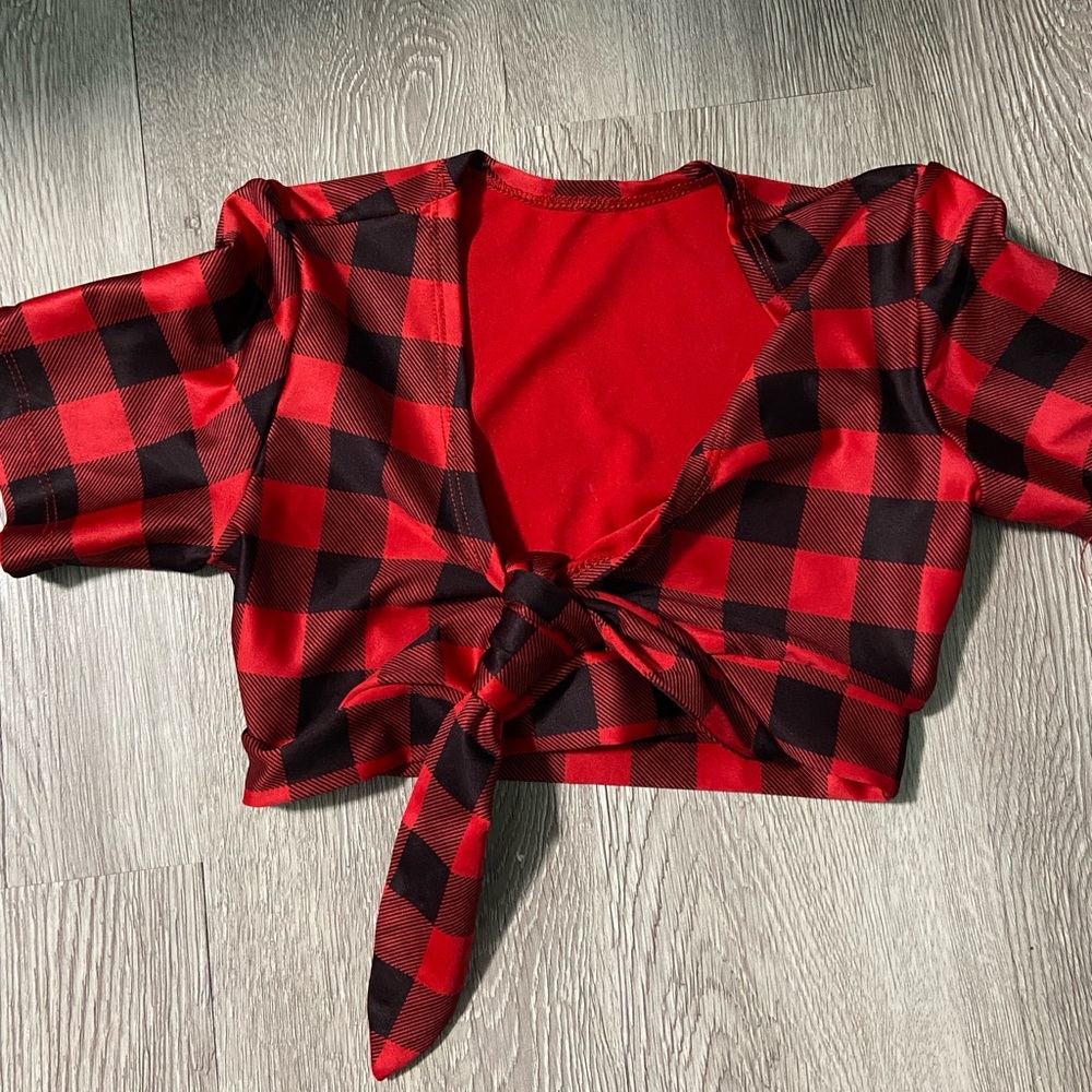 Twin Peaks Uniform Crop Top